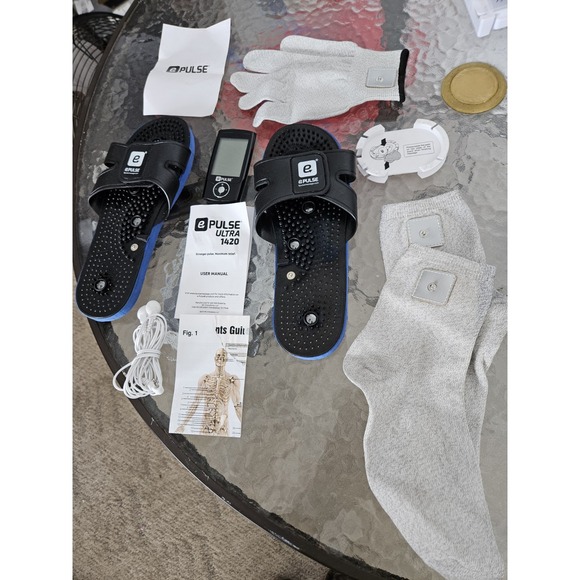 ePulse‎ Ultra 1420 TENS + EMS GloveMedium Relief + Shoes